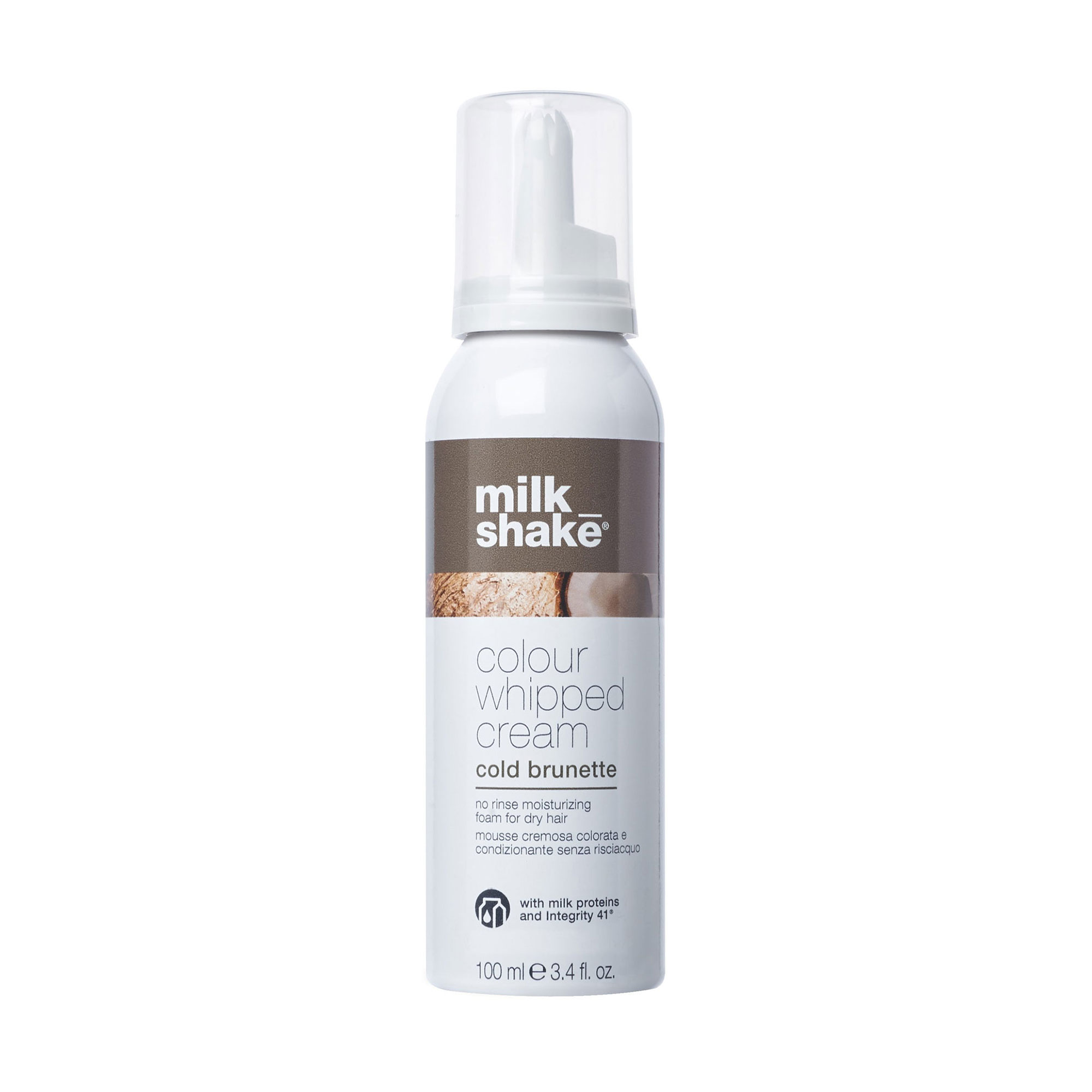 

Незмивна крем-пінка для волосся milk_shake Colour Whipped Cream Cold Brunette, 100 мл
