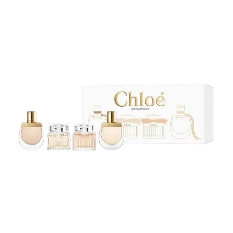 

Парфумований набір жіночий Chloe Les Parfums (туалетна вода Nomade, 5 мл + Rose Tangerine, 5 мл + парфумована вода Nomade, 5 мл + Chloe, 5 мл)