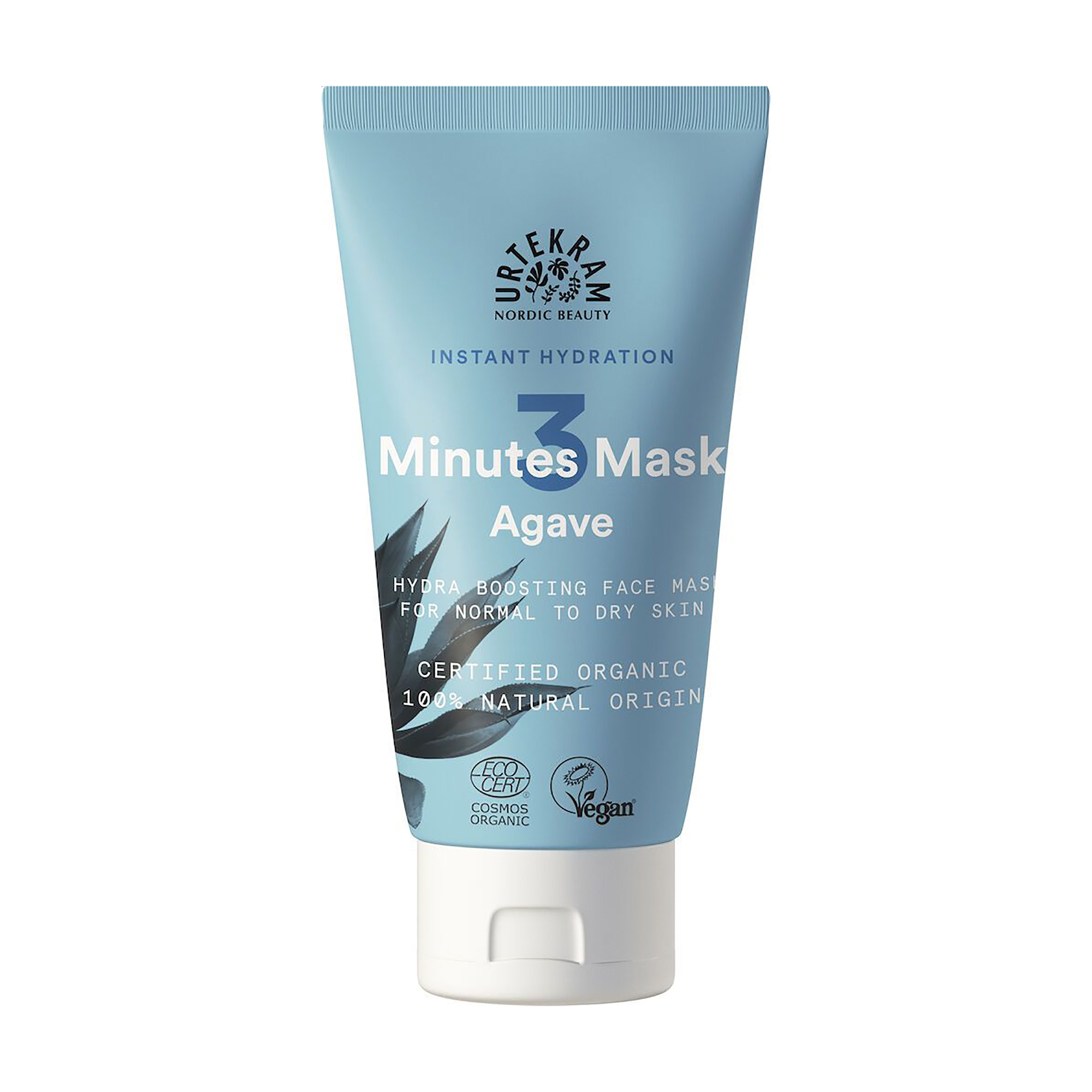 

Уцінка! Маска для обличчя 3-хвилинна Urtekram Organic Mask Агава, 75 мл