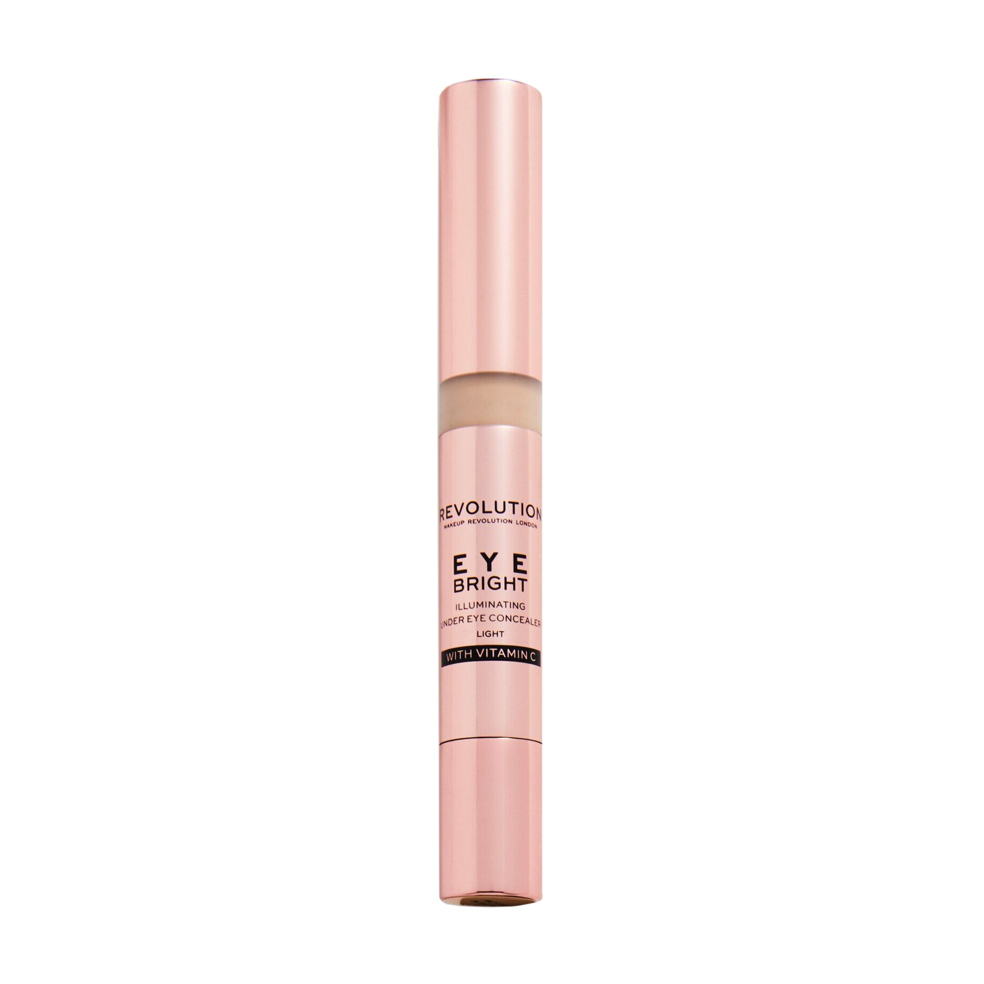 

Уцінка! Консилер для шкіри навколо очей Makeup Revolution Eye Bright Illuminating Under Eye Concealer, Light, 3 мл