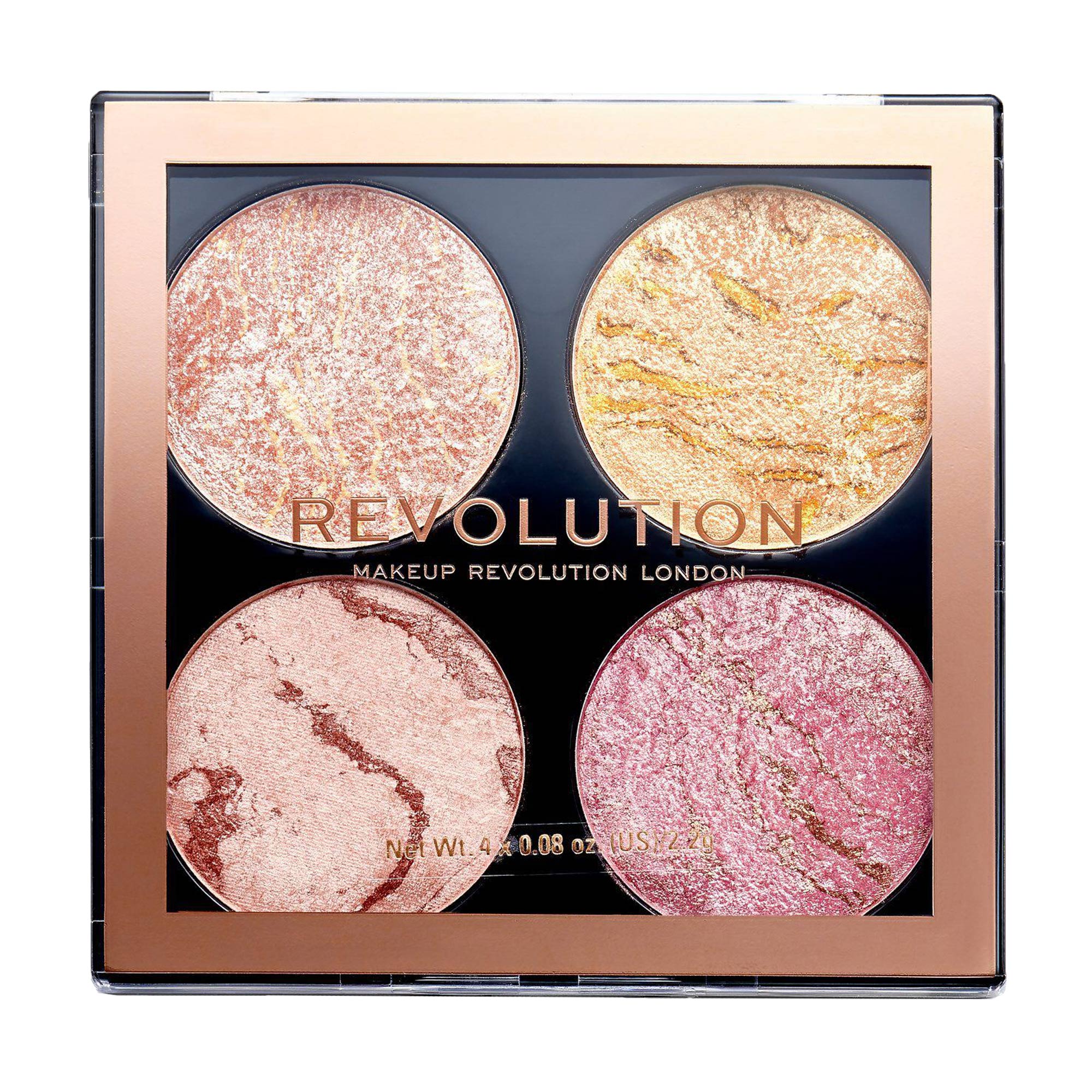

Палетка для контурингу обличчя Makeup Revolution Cheek Kit, Fresh Perspective, 8.8 г