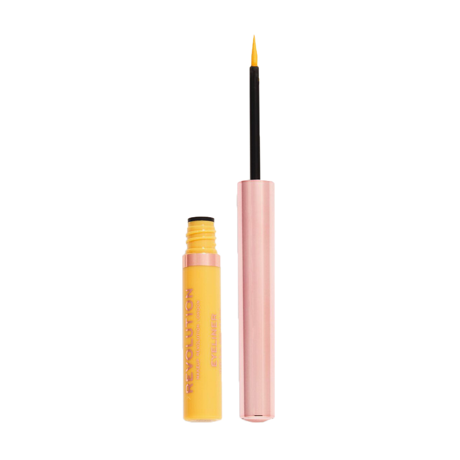 

Уцінка! Рідка підводка для очей Makeup Revolution Neon Heat Coloured Liquid Eyeliner, Lemon Yellow, 2.4 мл