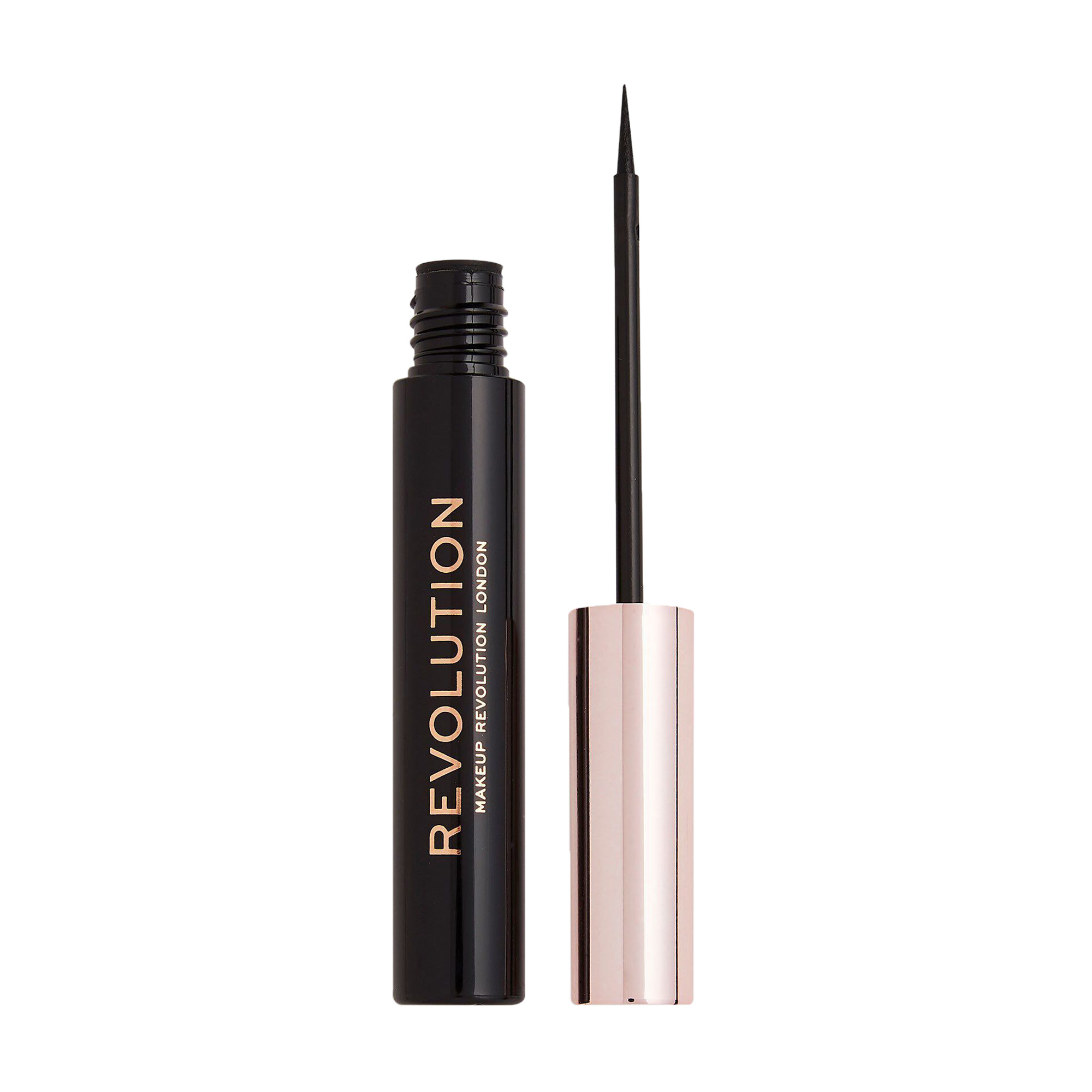 

Уцінка! Рідка підводка для очей Makeup Revolution Super Flick Eyeliner, Black, 4.5 мл