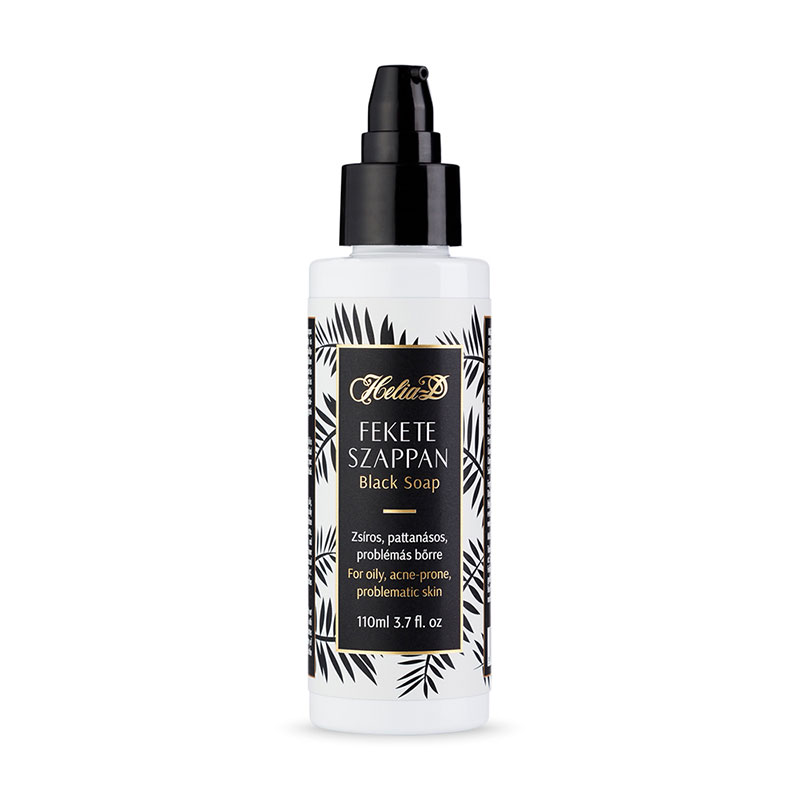 

Чорне мило для обличчя Helia-D Black Soap для проблемної шкіри, 110 мл