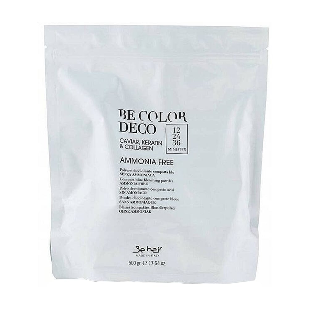 

Порошок для освітлення волосся Be Hair Be Color Deco з ікрою, кератином та колагеном, 500 г