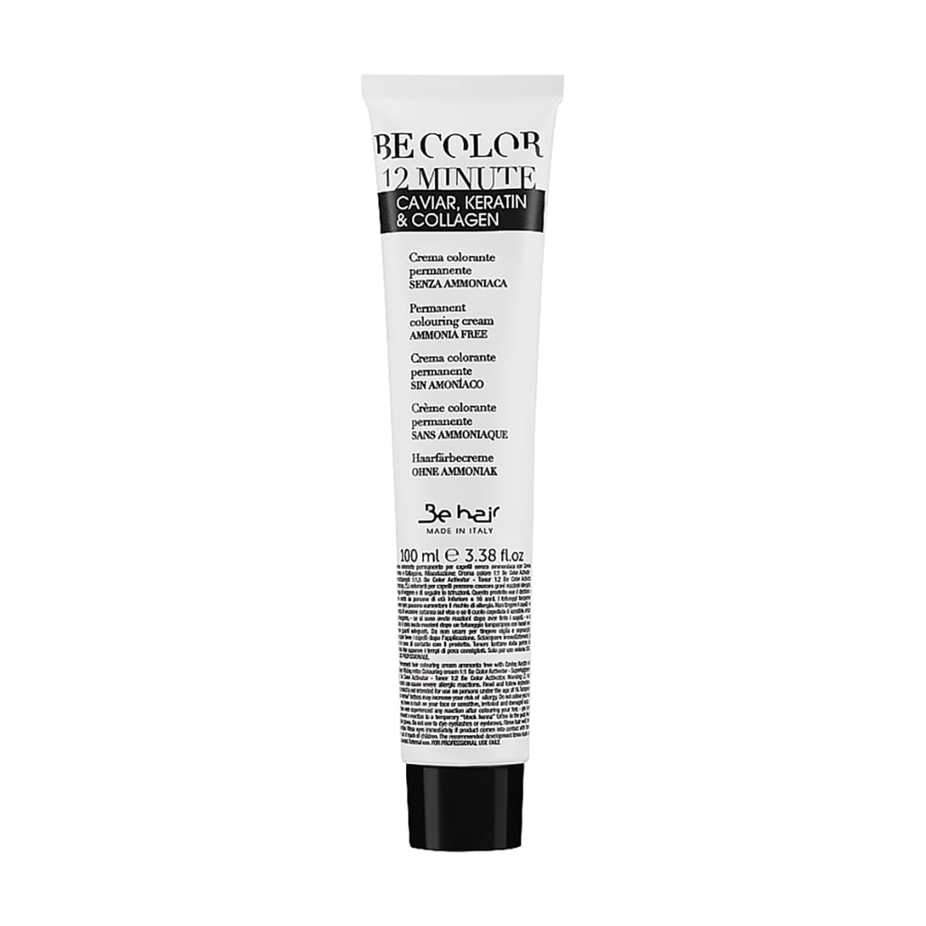 

Стійка крем-фарба для волосся Be Hair Be Color Permanent Colouring Cream 12 Min 1.11 Black Blue, 100 мл