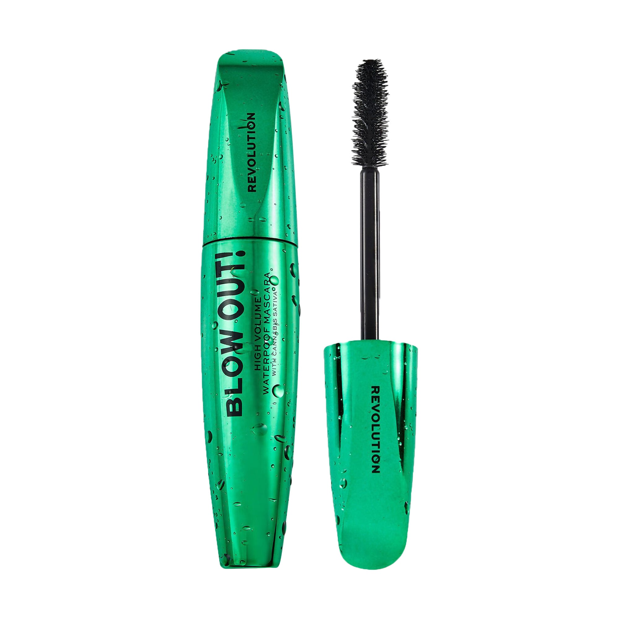 

Уцінка! Водостійка туш для вій Makeup Revolution Good Vibes Blowout Waterproof Mascara, Black, 8 г