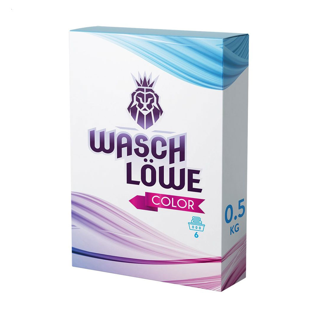 

Уцінка! Пральний порошок Waschlowe Color, 6 циклів прання, 500 г