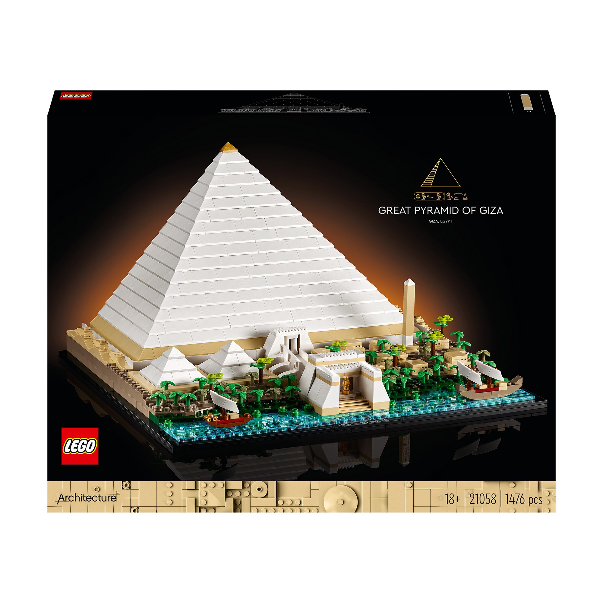 

Конструктор LEGO Star Wars Architecture Піраміда Хеопса, 1476 деталей, від 18 років (21058)