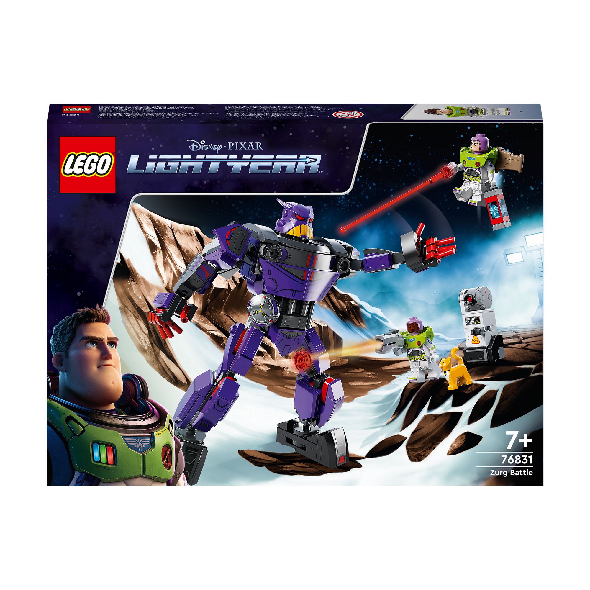 

Конструктор LEGO Disney Pixar Lightyear Битва із Зургом, 261 деталь, від 7 років (76831)
