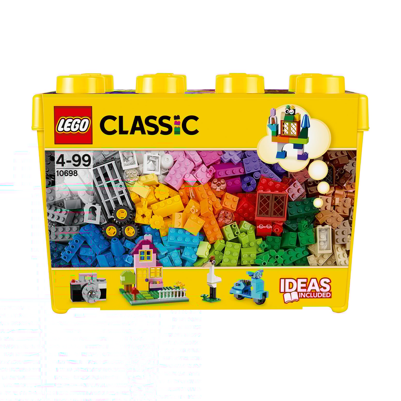 

Конструктор LEGO Classic Набір для творчого великого розміру, 790 деталей, від 4 років (10698)