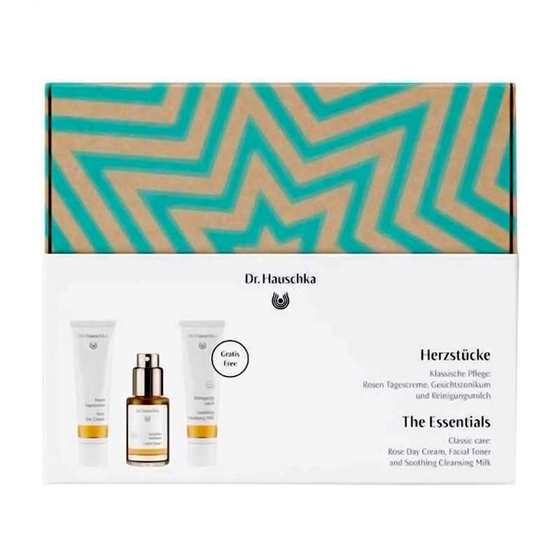 

Набір для обличчя Dr. Hauschka The Essentials Set (крем денний, 30 мл + тонік, 30 мл + очищувальне молочко, 30 мл)
