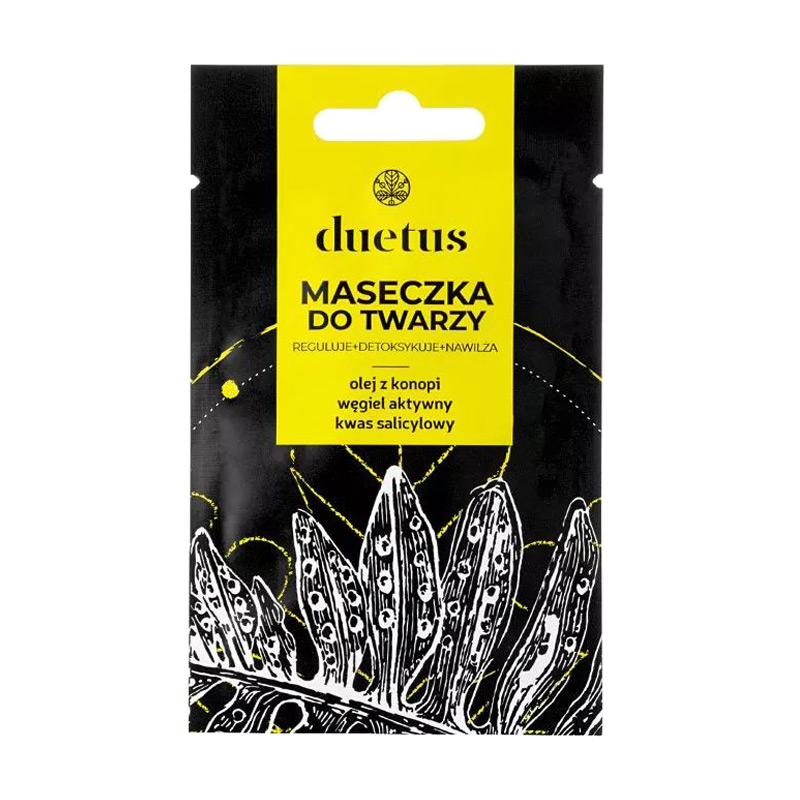 

Маска duetus Face Mask для комбінованої та проблемної шкіри обличчя, 10 мл