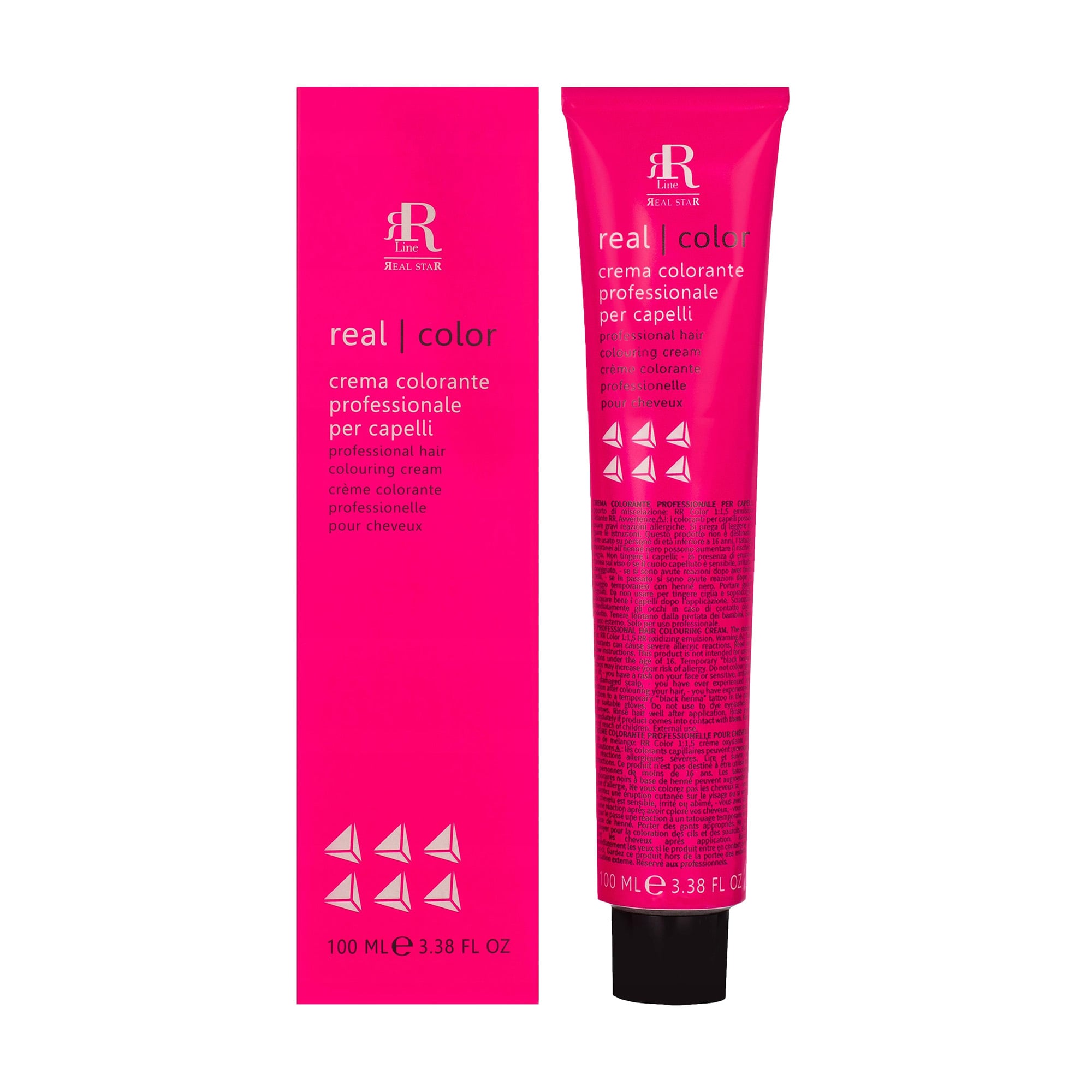 

Уцінка! Перманентна крем-фарба для волосся RR Line Hair Colouring Cream 5/4 Мідний світло-каштановий, 100 мл