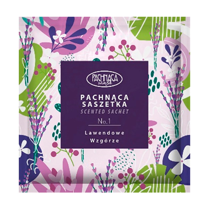 

Ароматичне саше для гардеробу Pachnaca Szafa Lavender Hill, 5.5 г