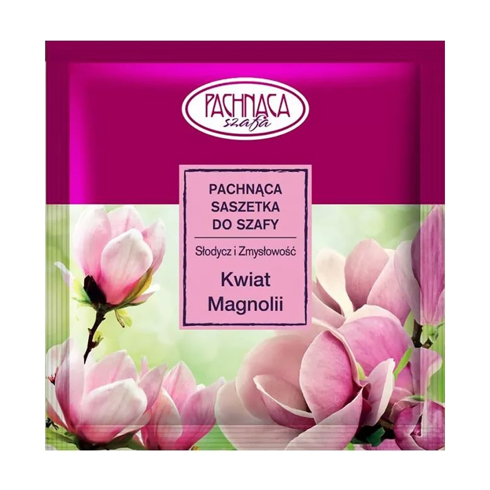 

Ароматичне саше для гардеробу Pachnaca Szafa Magnolia Flower, 5.5 г
