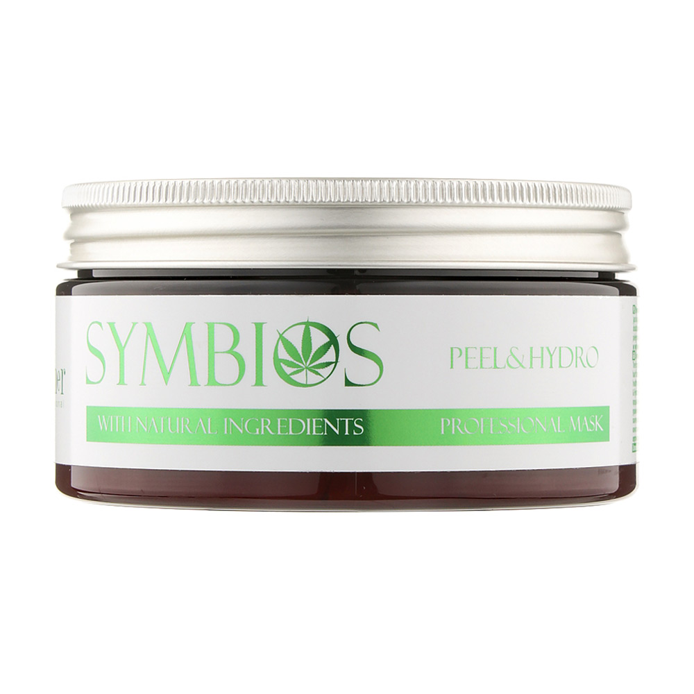 

Маска Lecher Symbios Peel & Hydro Mask Пілінг та зволоження, для сухого та ламкого волосся, 300 мл