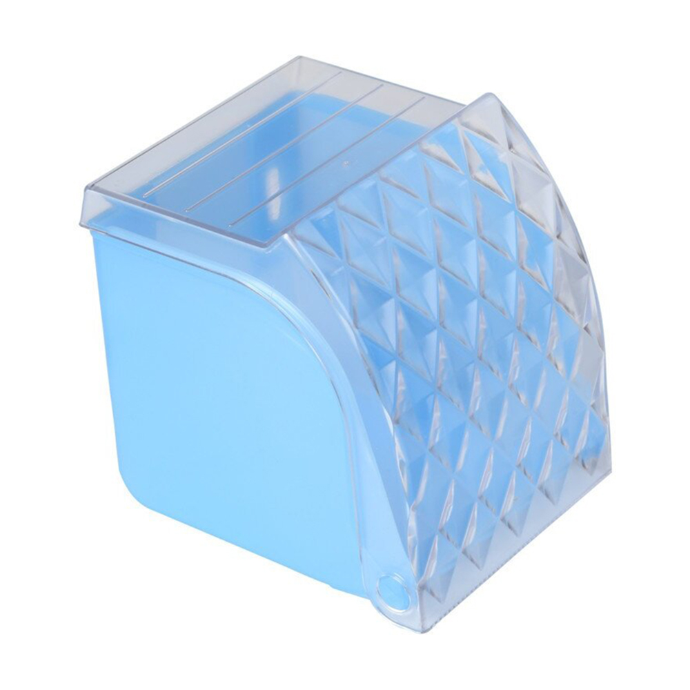 

Тримач для туалетного паперу Volver Crystal блакитний, 1 шт (10201BL)