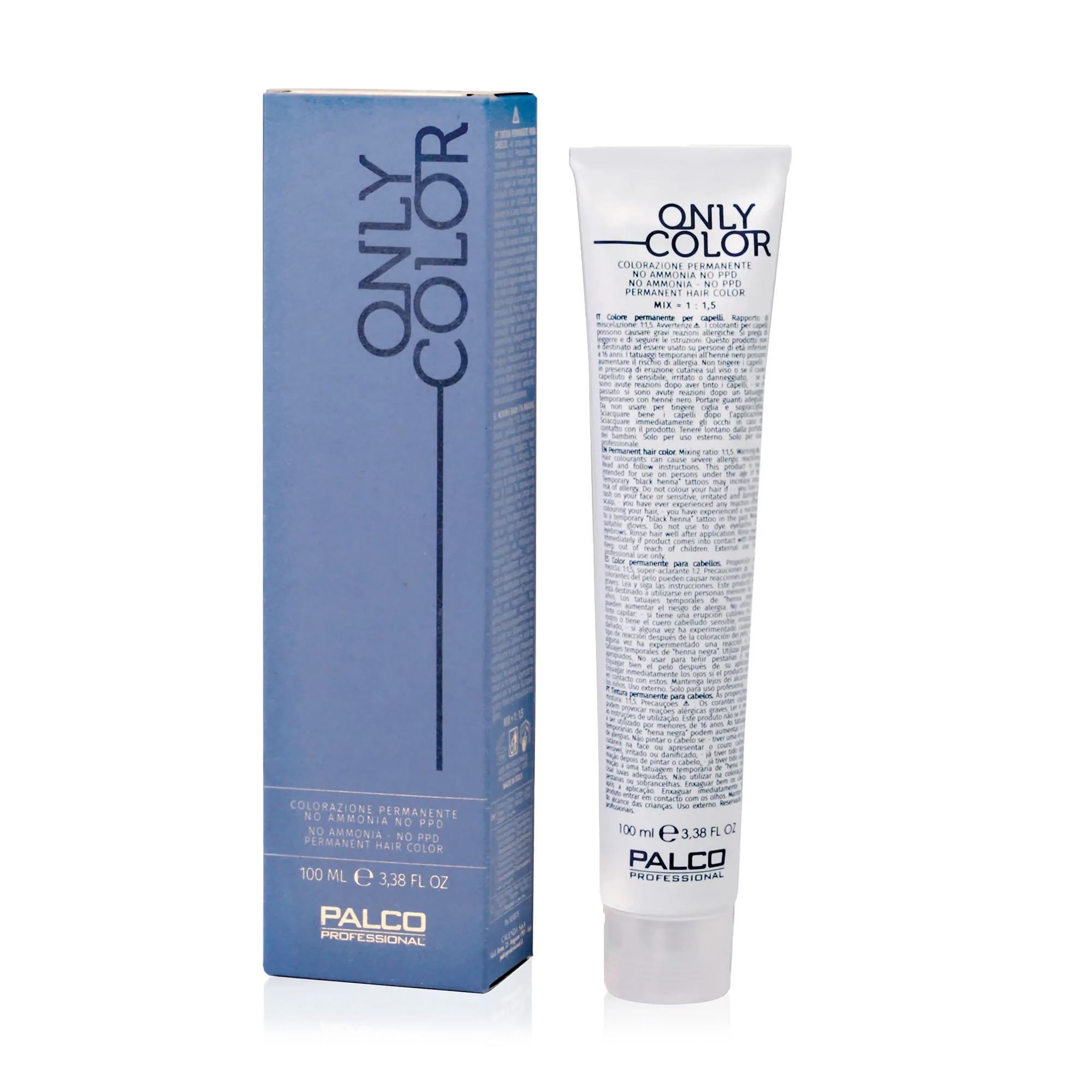 

Уцінка! Безаміачна крем-фарба для волосся Palco Professional Only Color 5.6 Світло-коричневий червоний, 100 мл