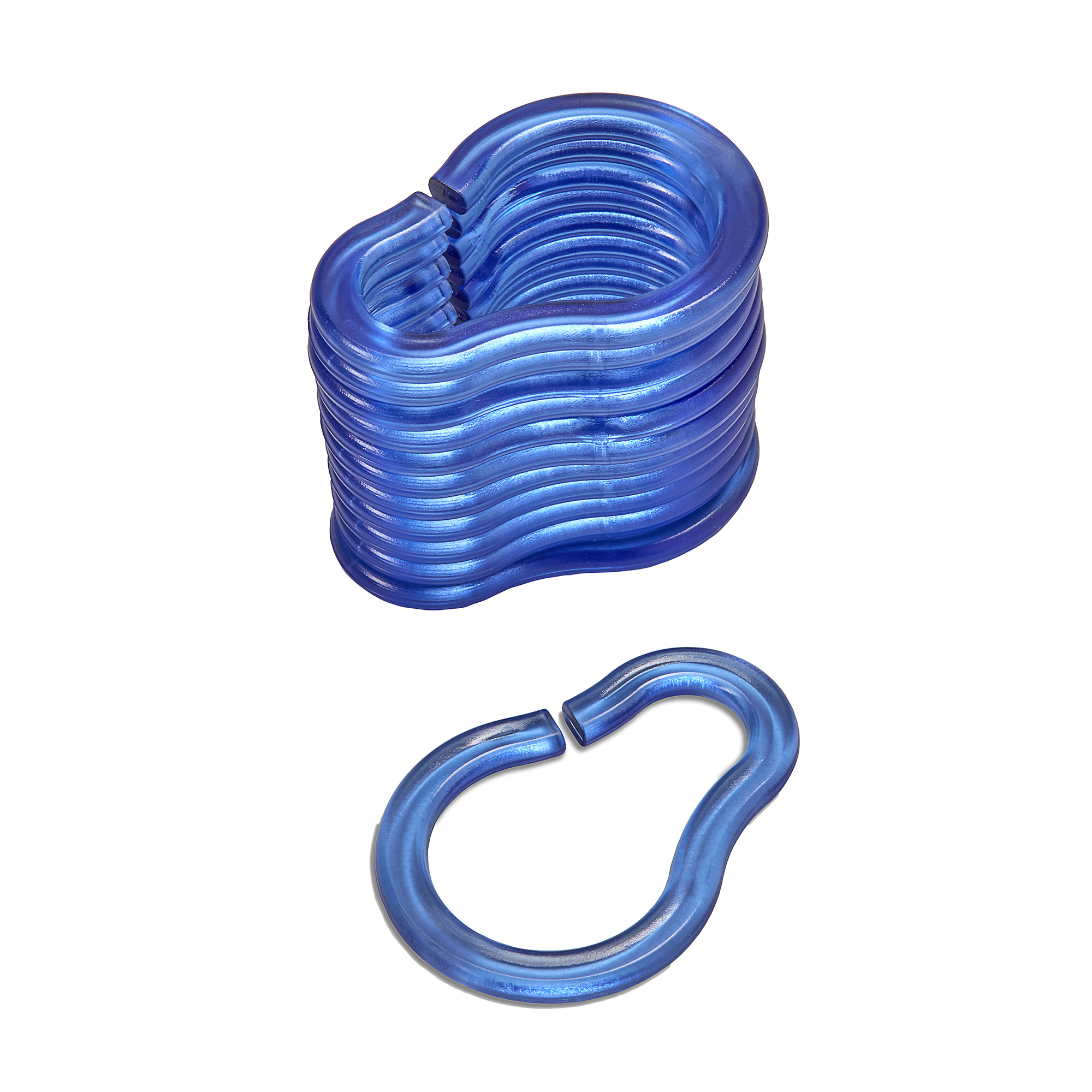 

Кільця для шторок Volver, сині, 12 шт (68120)