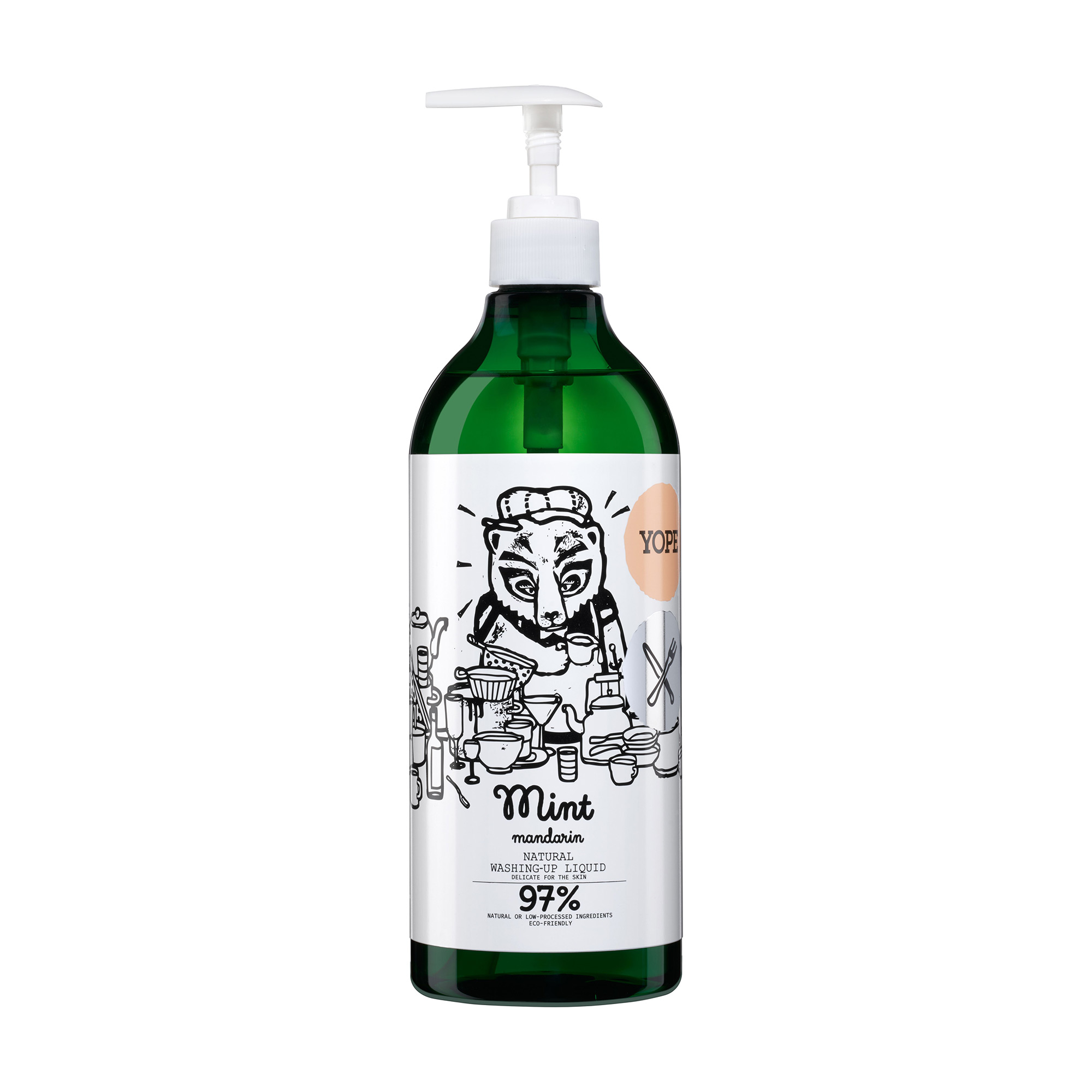 

Засіб для миття посуду Yope Mint & Mandarin, 750 мл