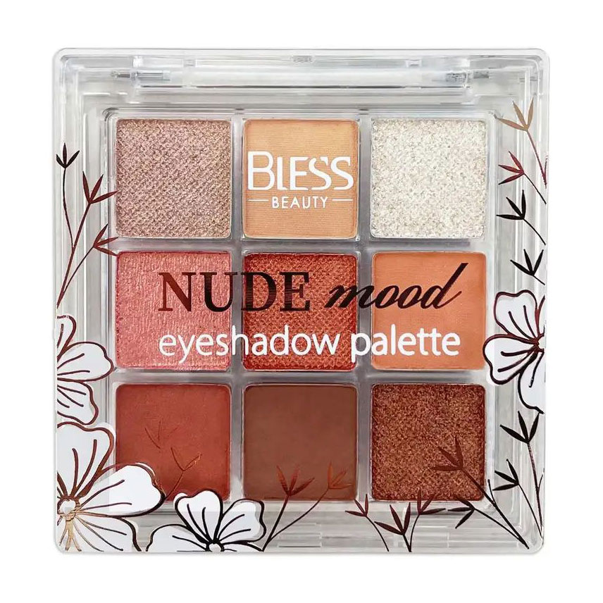 

Уцінка! Палетка тіней для повік Bless Beauty Nude Mood 03, 6.3 г