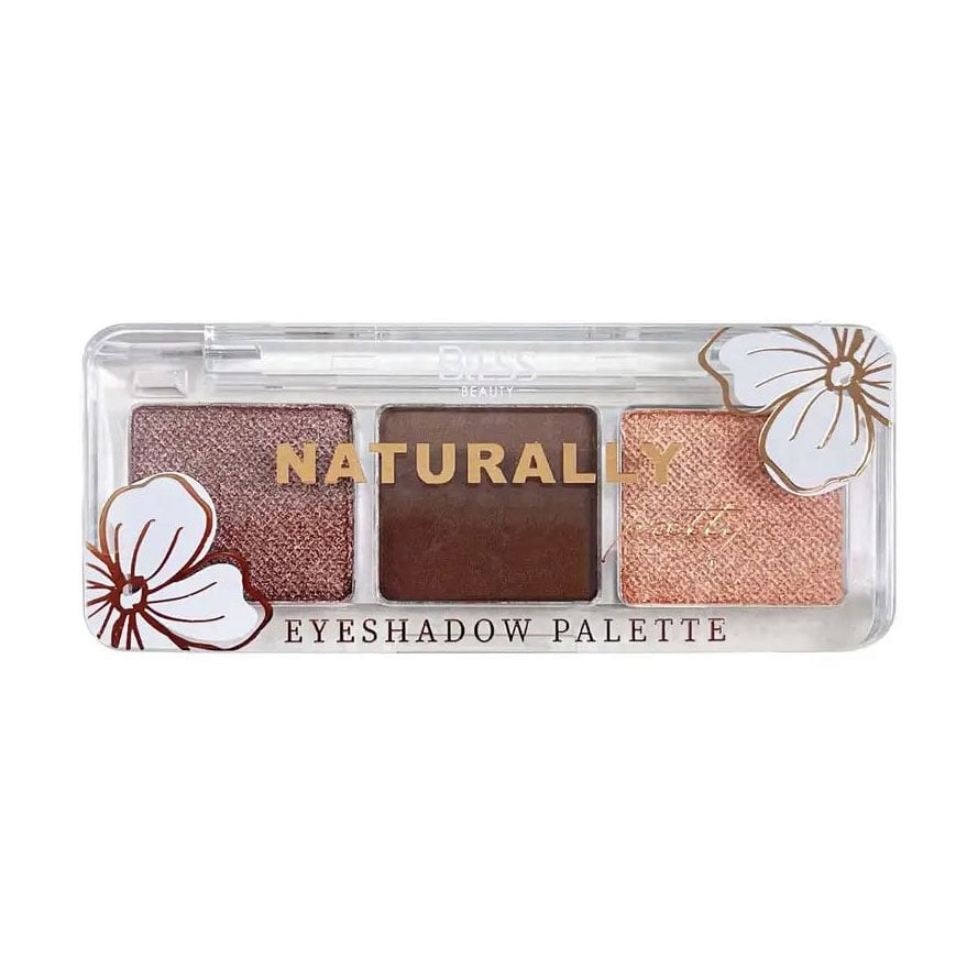 

Палетка тіней для повік Bless Beauty Naturally Pretty 03, 3.9 г