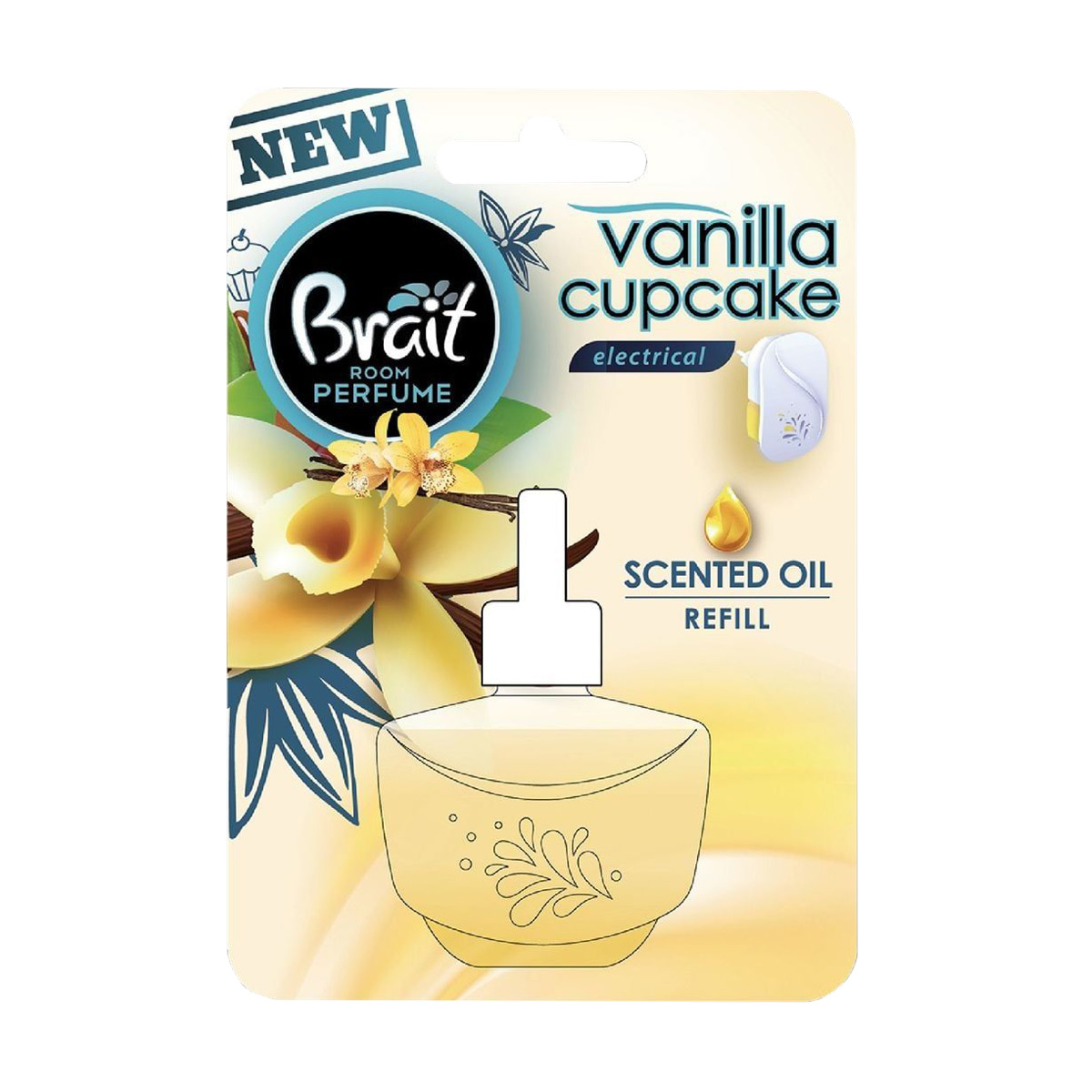 

Освіжувач повітря Brait Vanilla Cupcake змінний блок, 20 мл