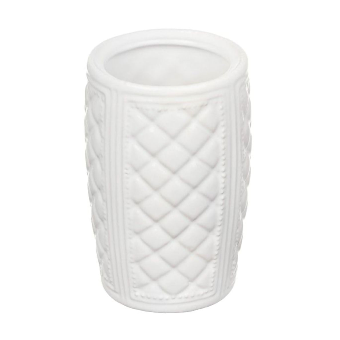 

Склянка для зубних щіток Volver Blanca, біла, 11*6*6 см (37016)