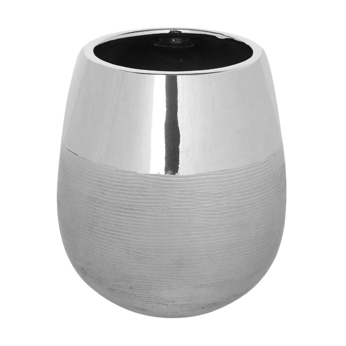 

Склянка для зубних щіток Volver Wave Silver, хром, 10*8 см (37036SLH)