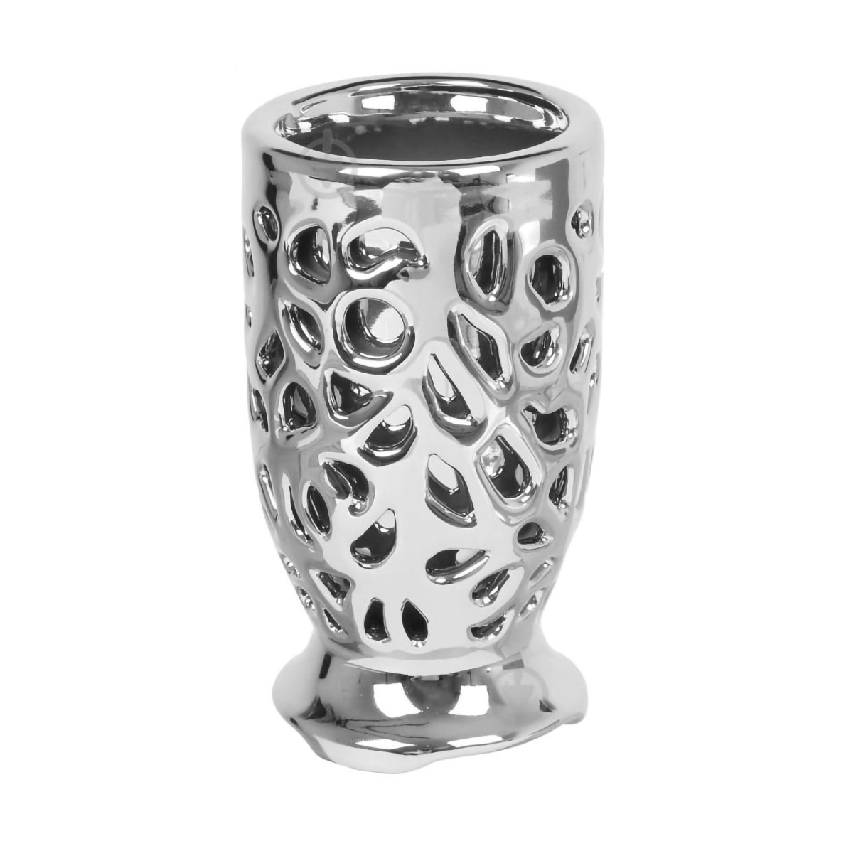 

Склянка для зубних щіток Volver Dolomite, хром, 15*9 см (37026)