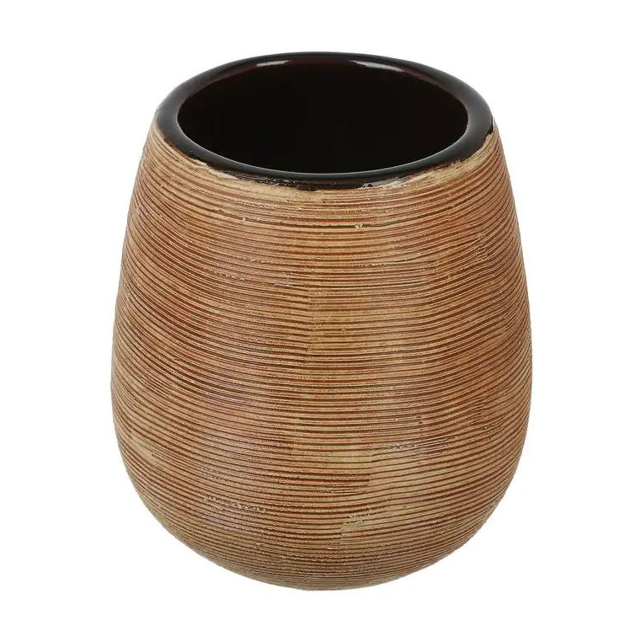 

Уцінка! Склянка для зубних щіток Ekodeo Bees Beige, 10*8 см (37031)