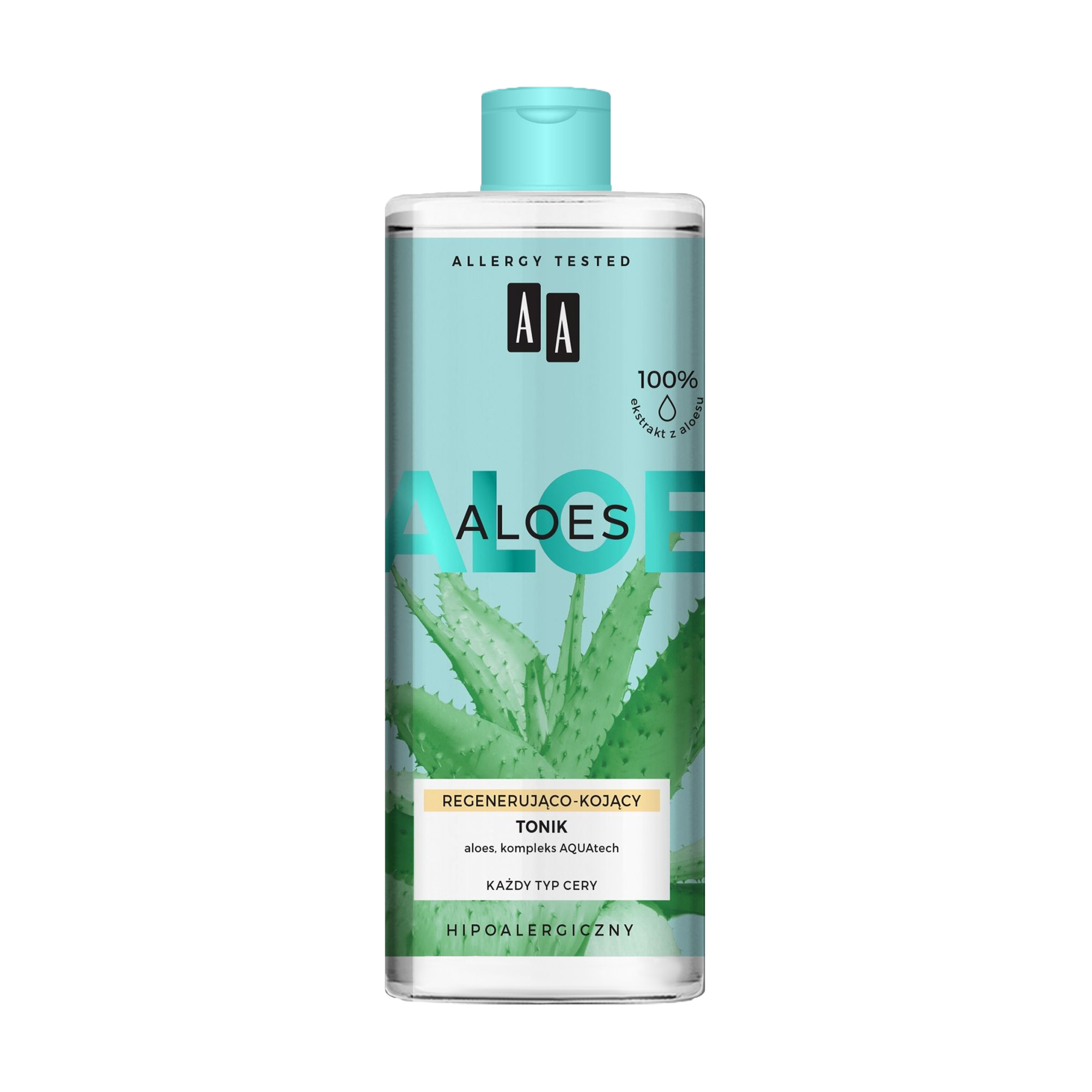 

Тонік для обличчя AA Aloes Tonic Регенерація та заспокоєння, 400 мл