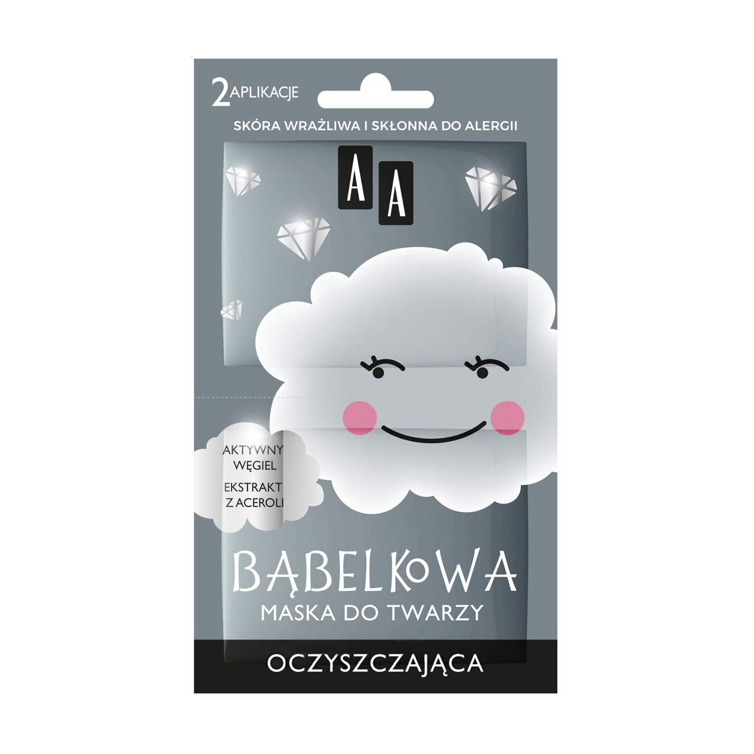 

Очищувальна бульбашкова маска для обличчя AA Bubble Mask Cleansing Face Mask, 2*4 г