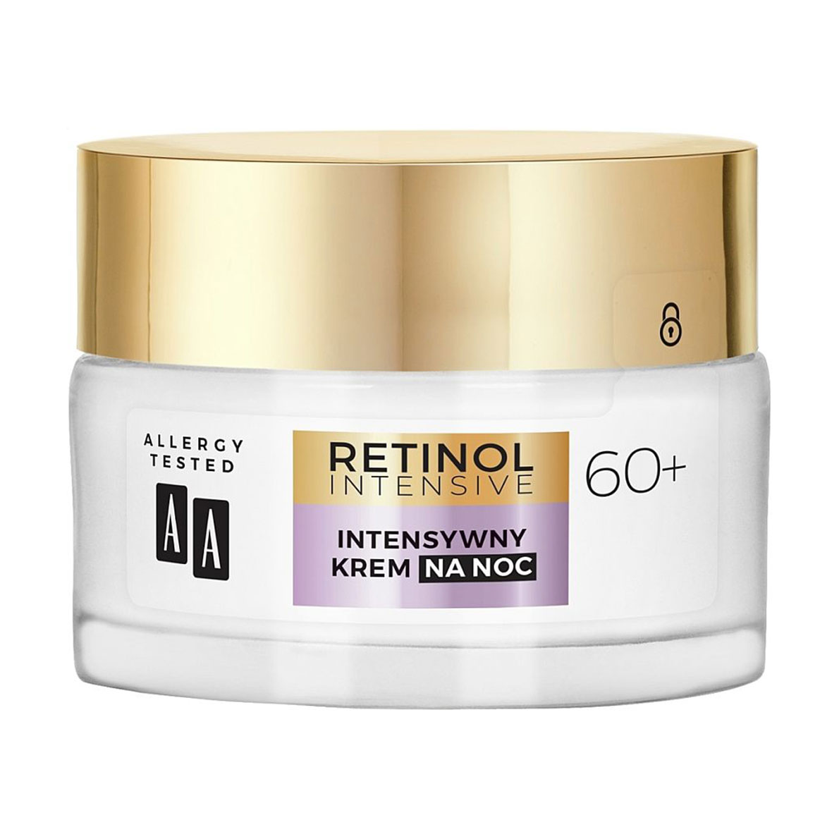 

Інтенсивний нічний крем для обличчя AA Retinol Intensive Healthy Glow Night Cream 60+, 50 мл