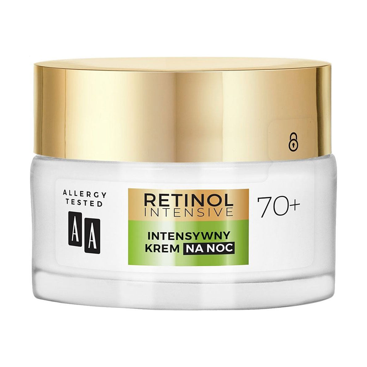 

Інтенсивний нічний крем для обличчя AA Retinol Intensive Healthy Glow Night Cream 70+, 50 мл