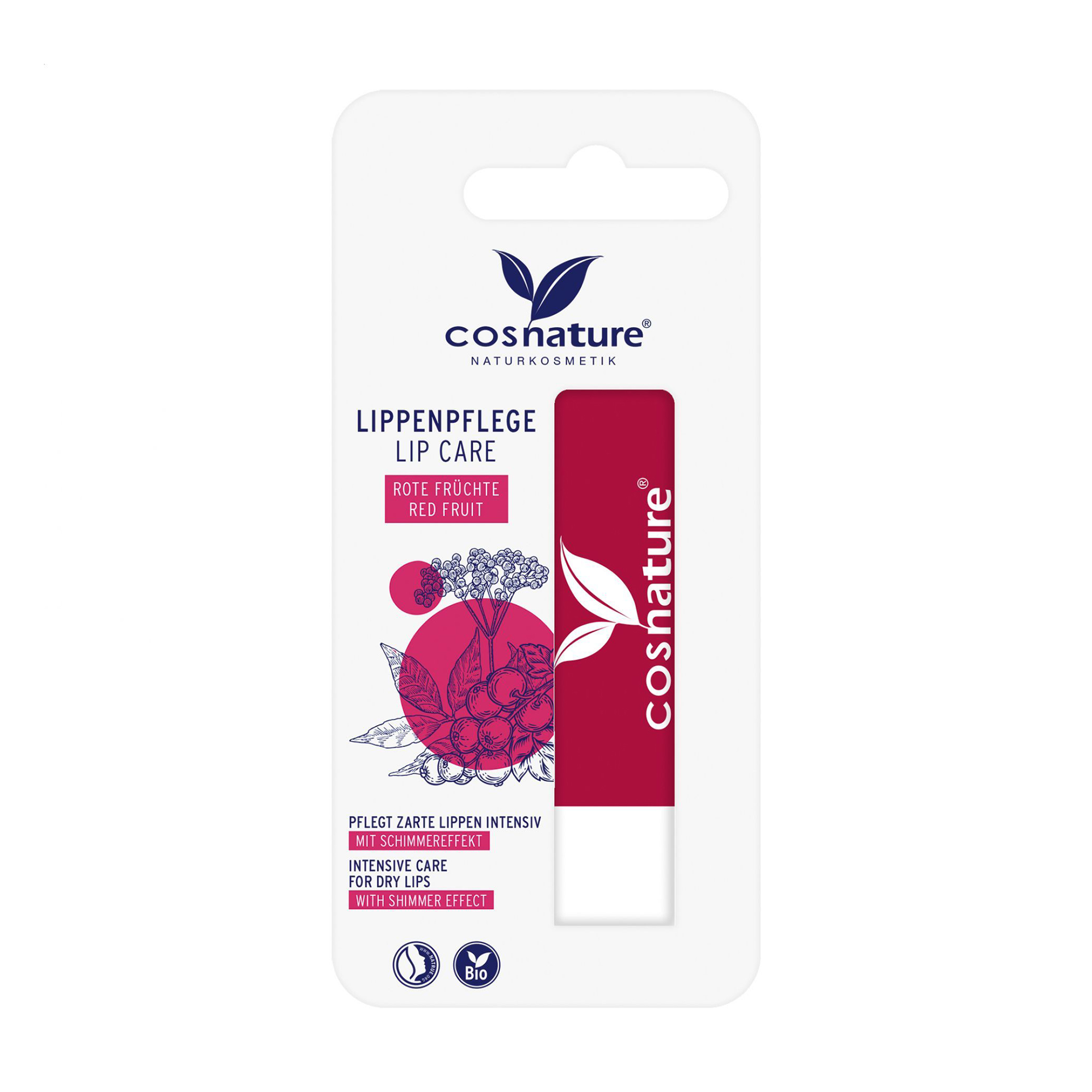 

Бальзам для губ Cosnature Lip Balm Red Fruits Червоні фрукти, 4.8 г