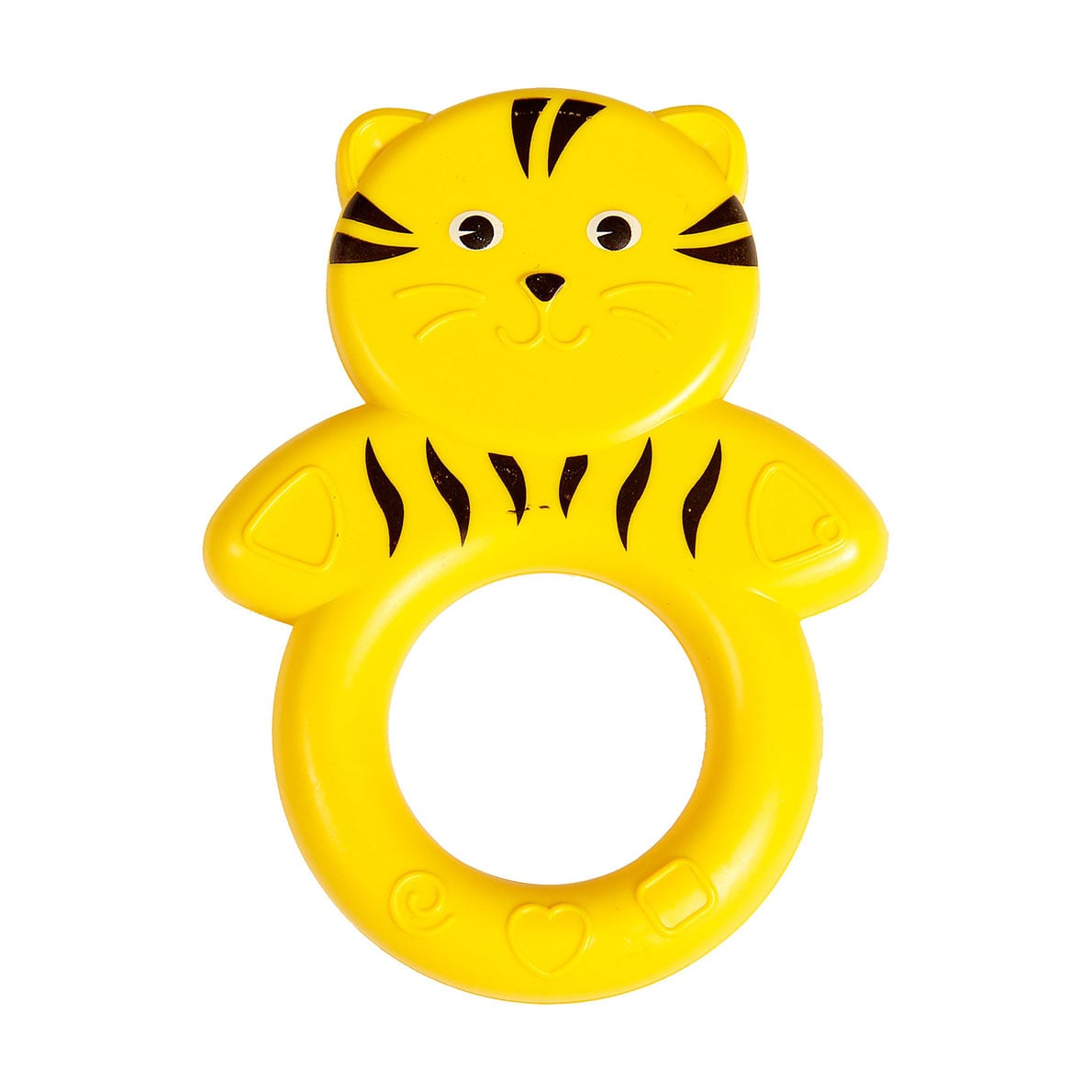 

Іграшка-брязкальце Lindo Котик, жовта, від 6 місяців (1612)