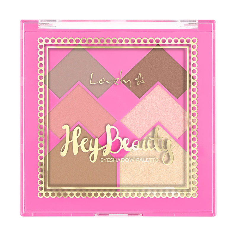 

Уцінка! Палетка для макіяжу обличчя Lovely Hey Beauty Eyeshadow Palette, 18 г