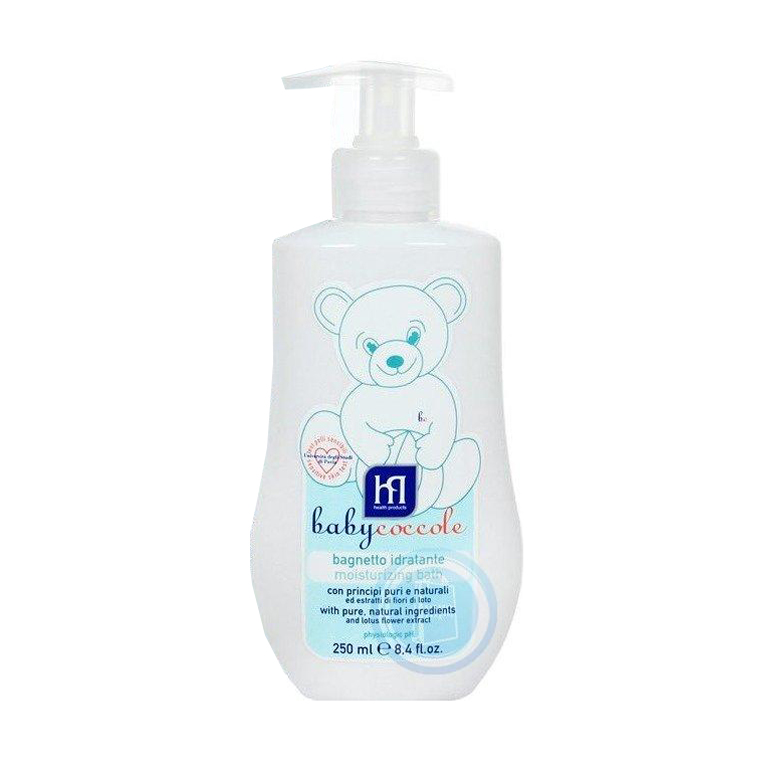 

Дитяча піна для ванни Babycoccole Moisturizing Bath, від народження, 250 мл