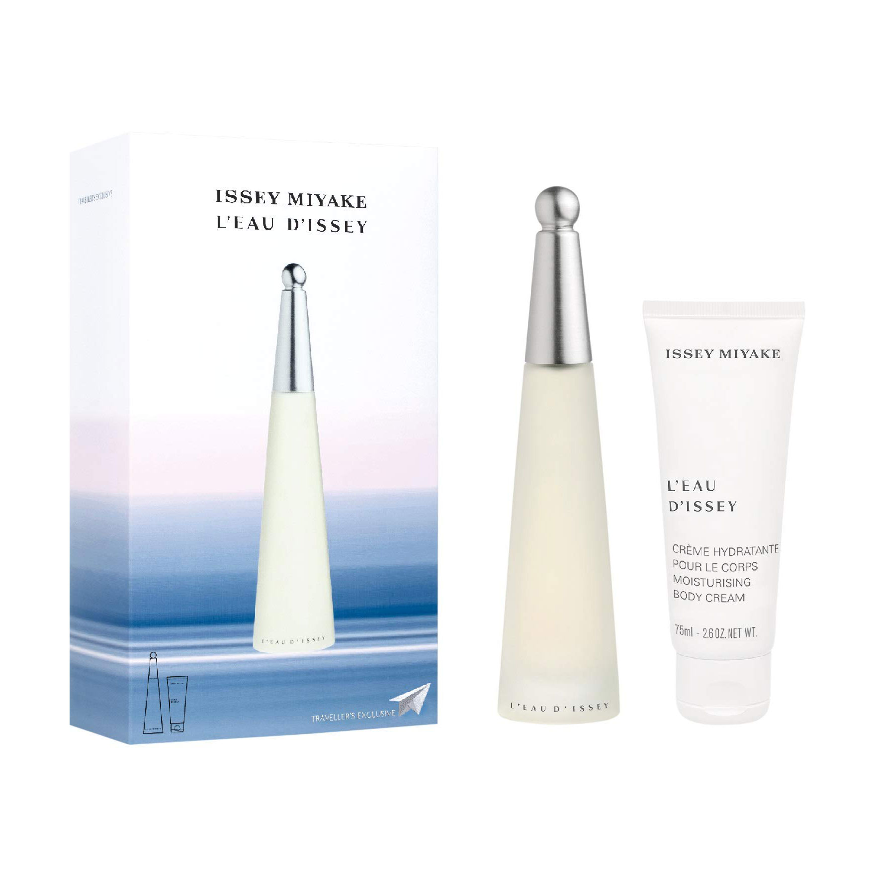 

Парфумований набір жіночий Issey Miyake L'eau d'Issey Set (туалетна вода, 100 мл + крем для тіла, 75 мл)