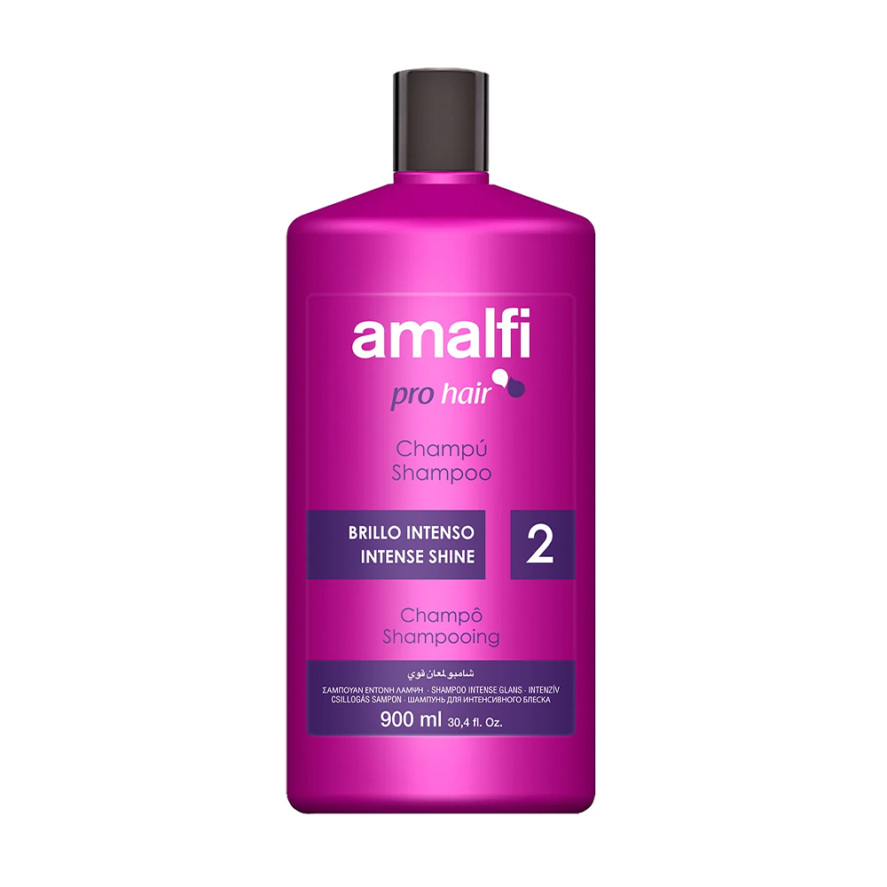 

Шампунь для волосся Amalfi Effeto Brilliante Shampoo Блиск та яскравість, з протеїнами шовку, 900 мл