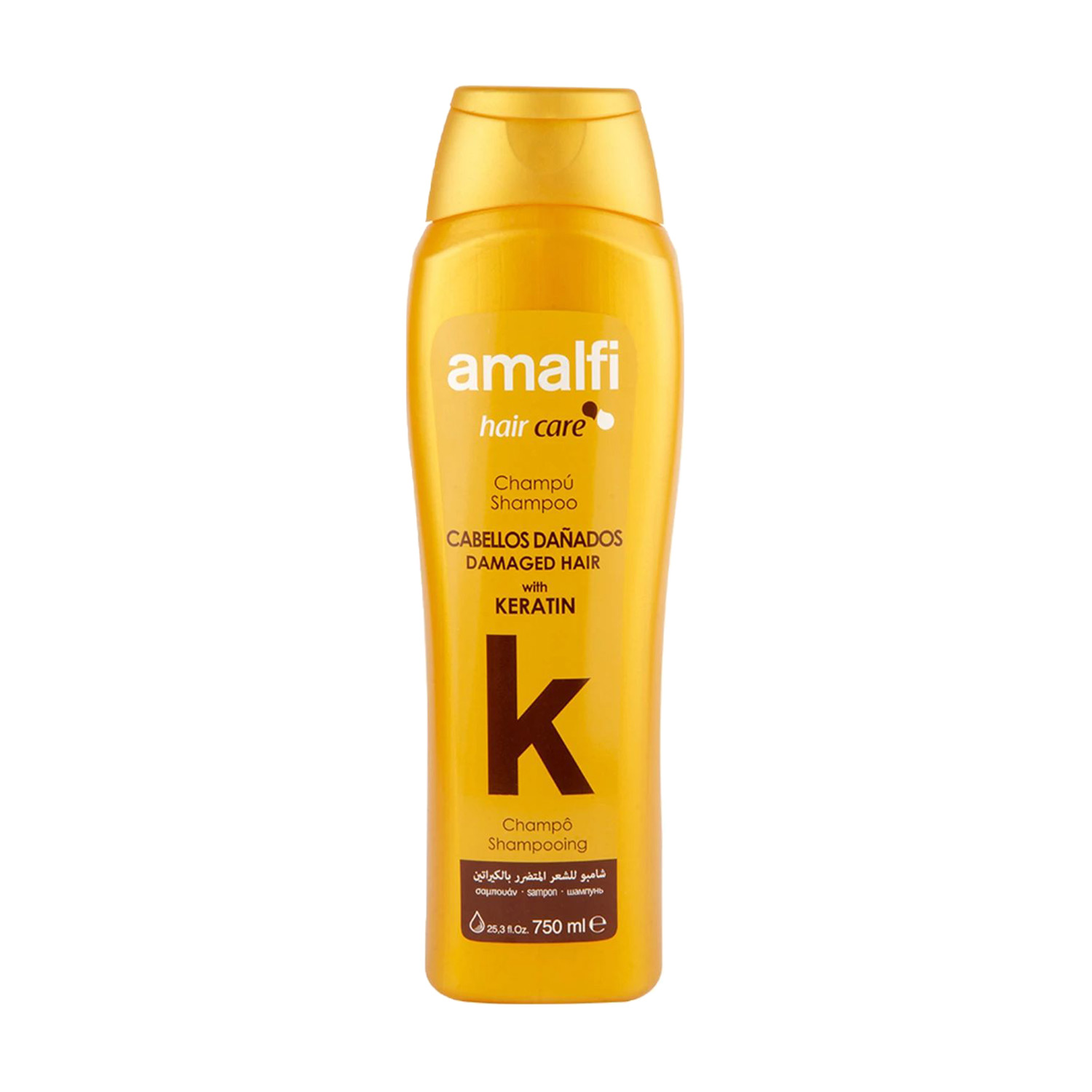 

Шампунь Amalfi Keratin Shampoo для пошкодженого волосся, 750 мл