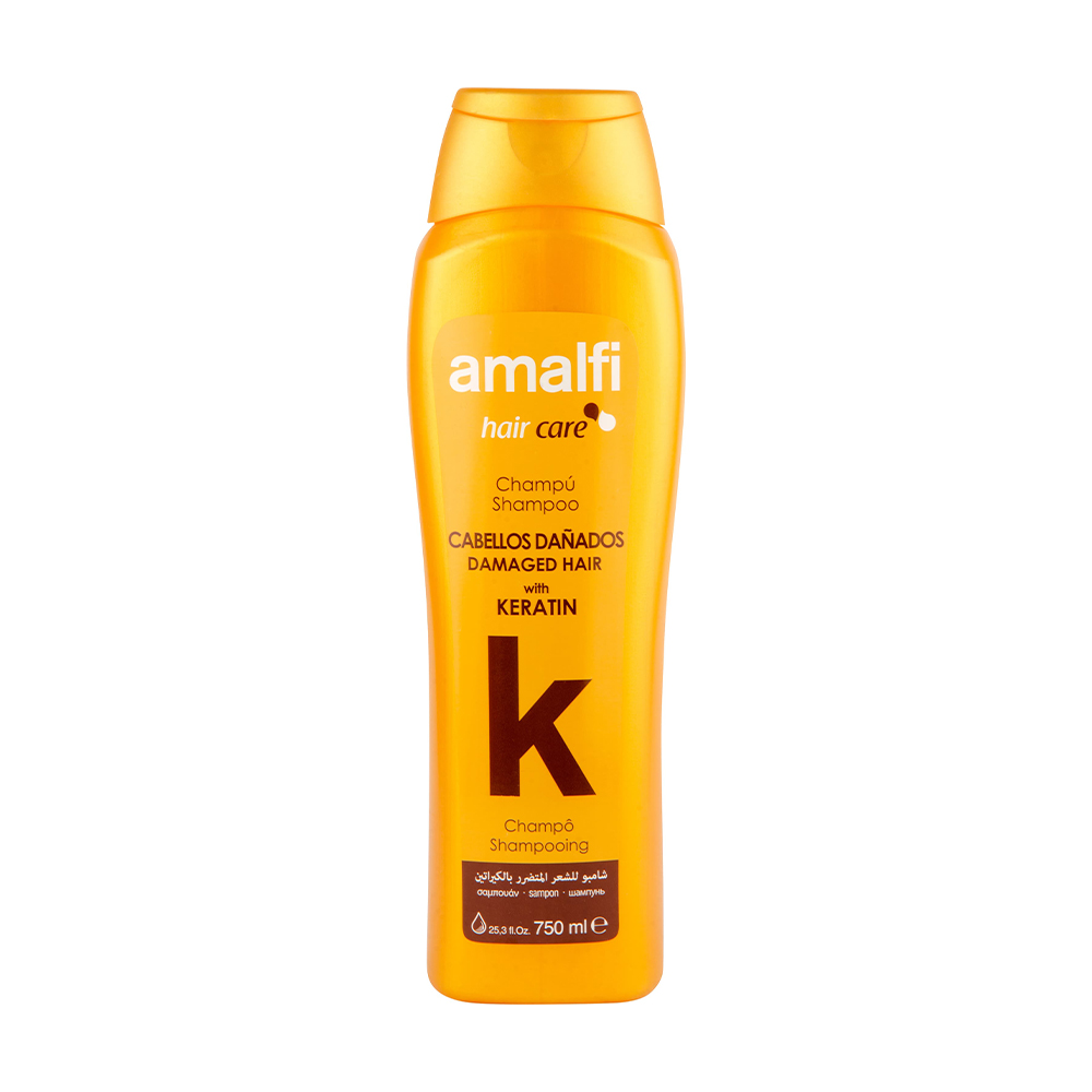 

Уцінка! Шампунь Amalfi Keratin Shampoo для пошкодженого волосся, 750 мл