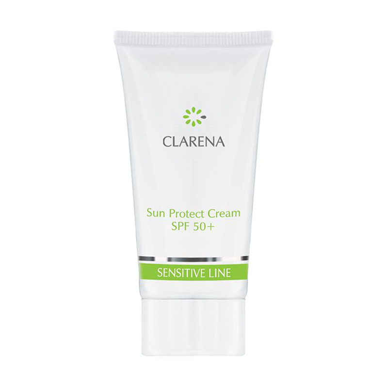 

Уцінка! Сонцезахисний крем для обличчя Clarena Sensitive Line Sun Protect Cream SPF 50+, 30 мл