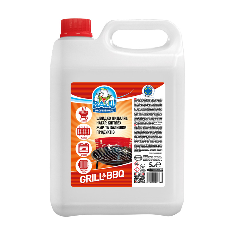 

Професійний засіб для миття кухні та грилю BALU Professional Grill & BBQ, 5 л