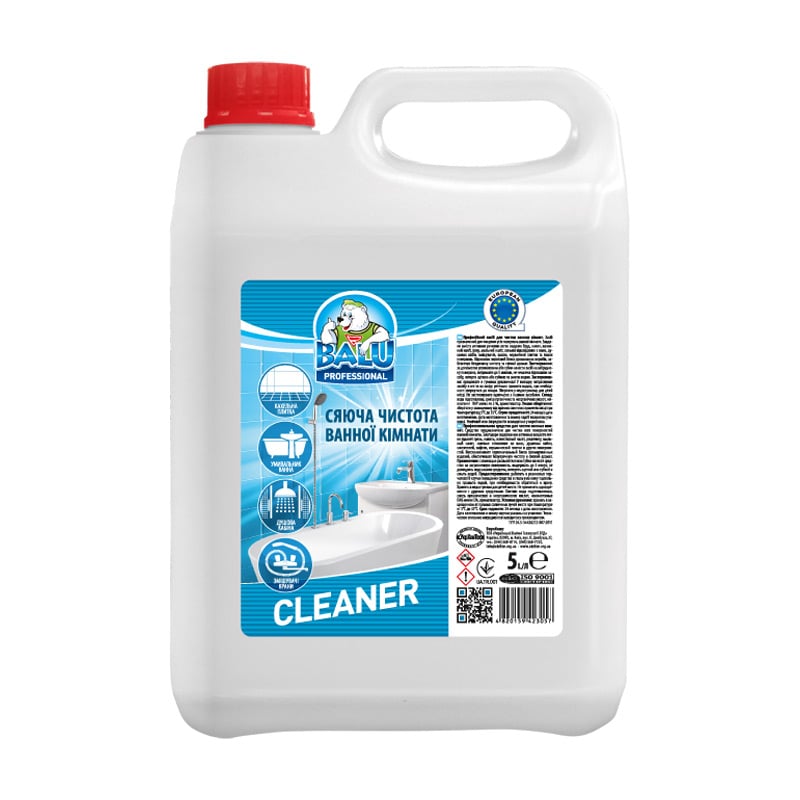 

Уцінка! Професійний засіб для миття сантехніки та кераміки BALU Professional Cleaner, 5 л