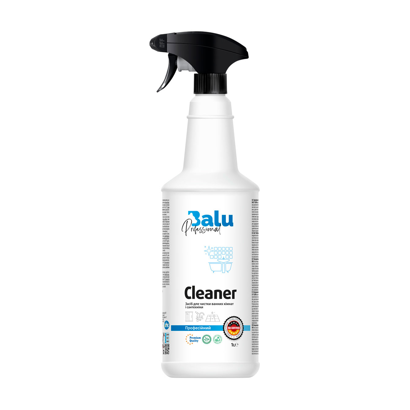 

Професійний засіб для миття сантехніки та кераміки BALU Professional Cleaner, 1 л