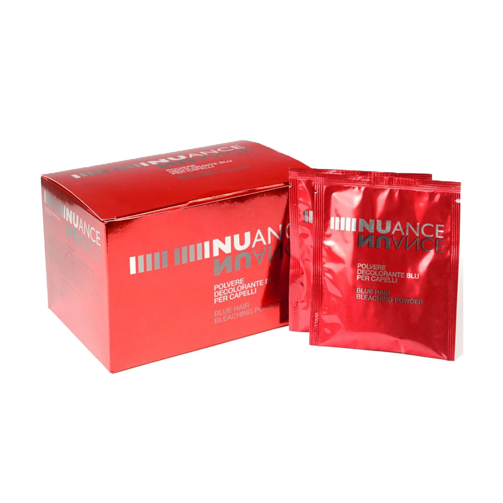 

Уцінка! Знебарвлювальна пудра для волосся Punti Di Vista Nuance Blue Hair Bleaching Powder блакитна, порціонна, 25 г