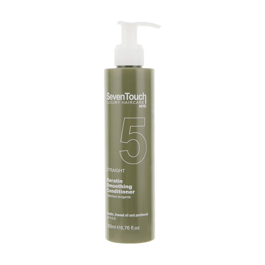 

Уцінка! Маска для вирівнювання та розгладжування волосся Punti Di Vista Seven Touch Luxury 5 Keratin Smoothing Conditioner Кератинове вирівнювання, 200 мл